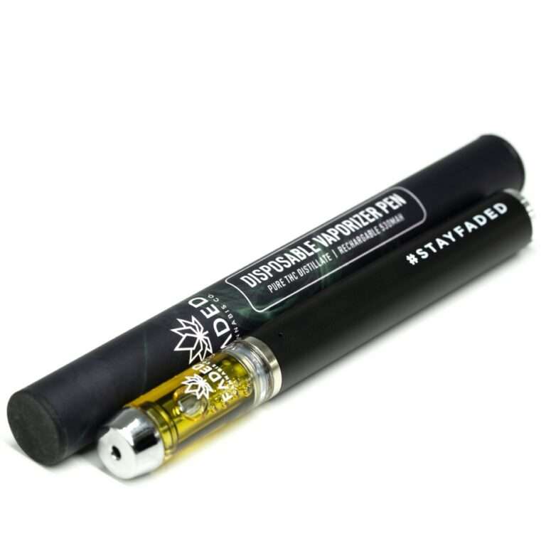 Buy Faded Cannabis Co. Vaporizer Pen – Orange Cookies (Hybrid)