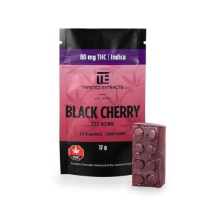 Black Cherry Indica ZZZ Bombs US – Twisted Extract